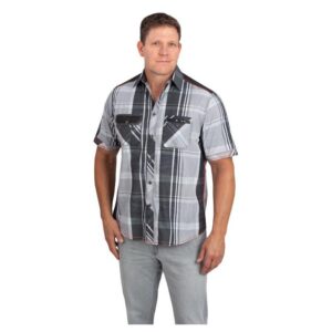 Plaid Essential S/S Dress Shirt