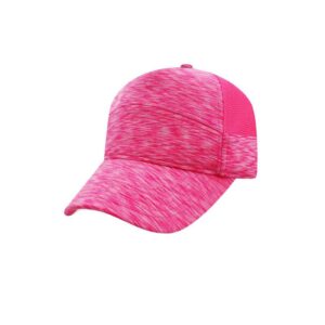 Ladies Mélange Poly Flex Snap Back Cap