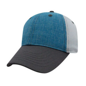 Youth Woven Washed Mesh Snap Back Cap