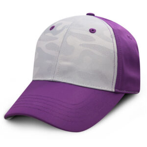 Ladies Woven Camo Snap Back Cap
