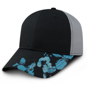 Ladies Tropical Mesh Snap Cap