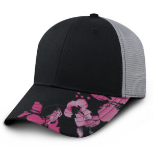 Ladies Tropical Mesh Snap Cap