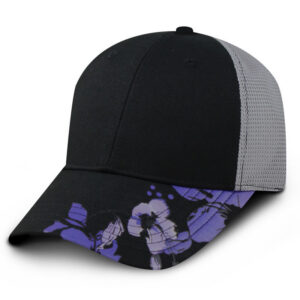 Ladies Tropical Mesh Snap Cap