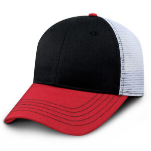 Youth Tri-tone Mesh Snap Cap