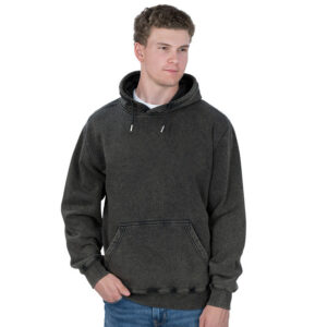 Vintage Washed Unisex Motion Pullover Hoodie